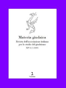 Materia Giudaica XIV / 1-2 (2009)
